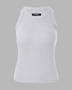 ChicMe Built-in Bra Ribbed Round Neck Tank Top